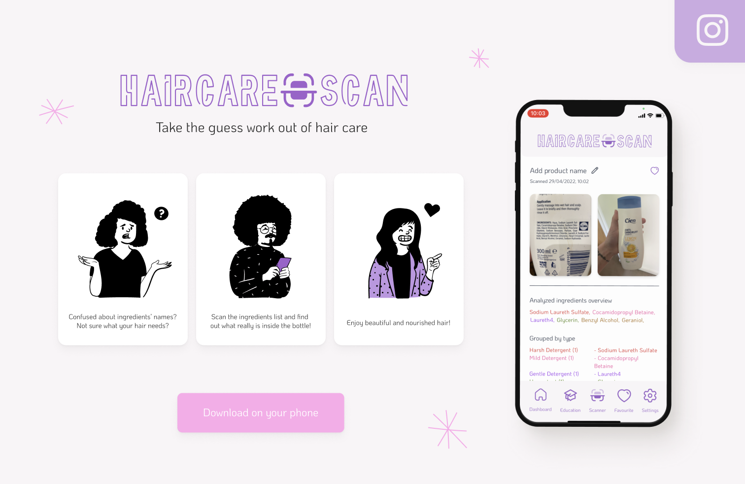 haircare scan app